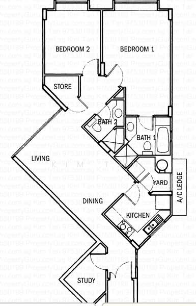 The Springbloom, 143 Serangoon Avenue 3, 2 Bedrooms, 1,130 sqft, Condominium For Sale, by Kim Tan, 500188595 - PropertyGuru.com.sg