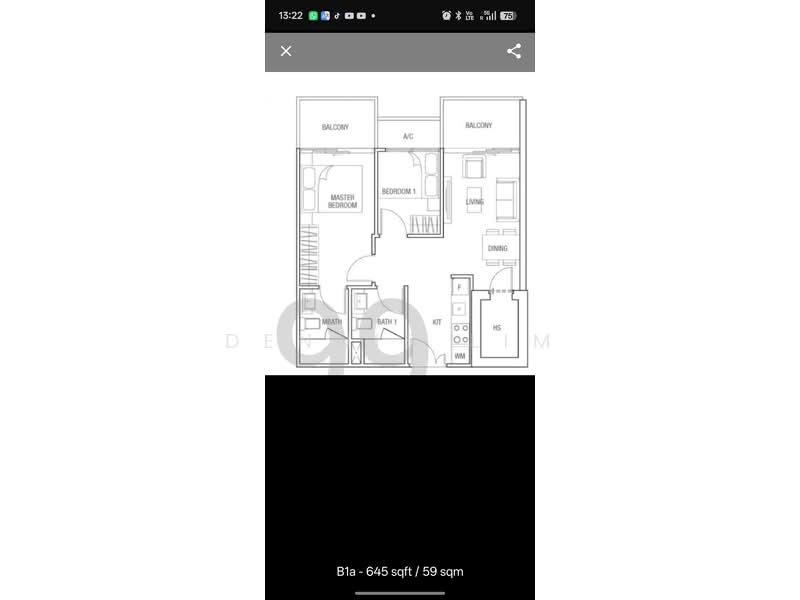 Midtown Residences, 1189 Upper Serangoon Road, 2 Bedrooms, 646 sqft, Condominium For Sale, by Dennis Lim, 500188596 - PropertyGuru.com.sg