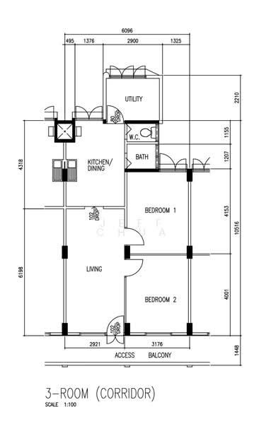 6 Ghim Moh Road, 6 Ghim Moh Road, 2 Bedrooms, 700 sqft, HDB Flat For Sale, by Jeff Chua, 500188603 - PropertyGuru.com.sg