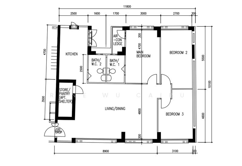 613 Bukit Panjang Ring Road, 613 Bukit Panjang Ring Road, 3 Bedrooms, 1,184 sqft, HDB Flat For Sale, by Rene Wu Cairu, 500188615 - PropertyGuru.com.sg