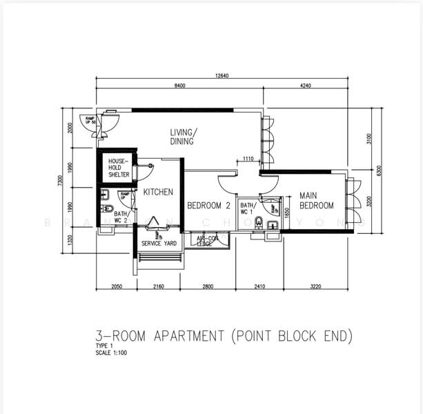 450A Sengkang West Way, 450A Sengkang West Way, 2 Bedrooms, 721 sqft, HDB Flat For Sale, by Brandon Choi Yong Suk, 500188624 - PropertyGuru.com.sg