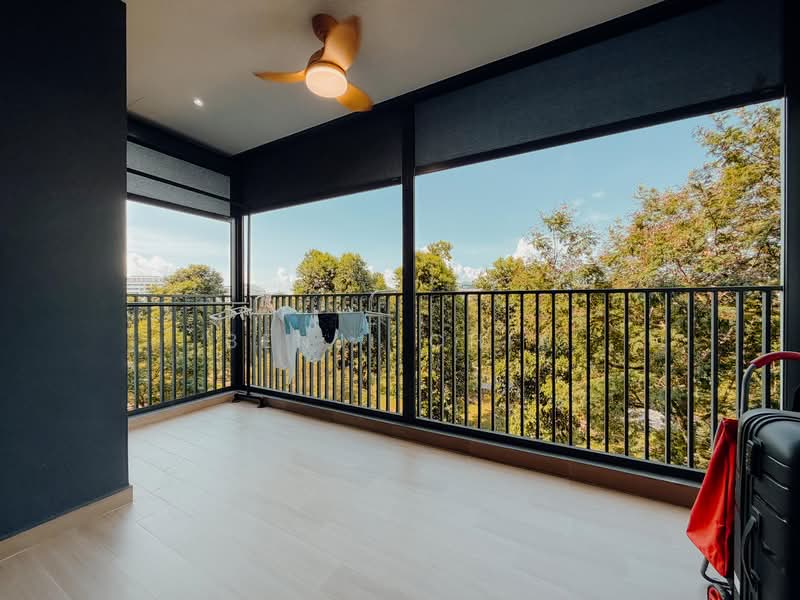 Treasure at Tampines, 57 Tampines Lane, 3 Bedrooms, 915 sqft, Condominium For Rent, by Benji Chia, 500188641 - Balcony - PropertyGuru.com.sg