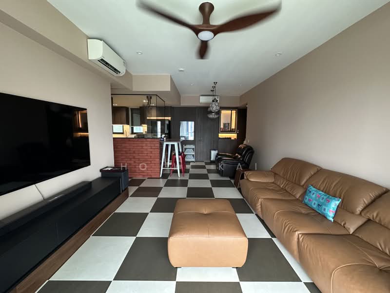 One Pearl Bank, 1 Pearl Bank, 3 Bedrooms, 1,216 sqft, Condominium For Sale, by Ho Li Kai, 500188652 - Living Room - PropertyGuru.com.sg