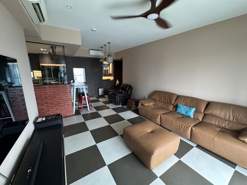 One Pearl Bank, 1 Pearl Bank, 3 Bedrooms, 1,216 sqft, Condominium For Sale, by Ho Li Kai, 500188652 - Living Room - PropertyGuru.com.sg