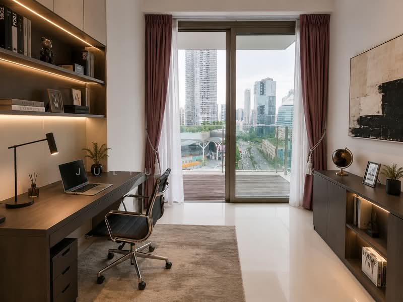Scotts Square, 8 Scotts Road, 3 Bedrooms, 1,249 sqft, Condominium For Sale, by Julius WL Fock, 500188670 - Study - PropertyGuru.com.sg