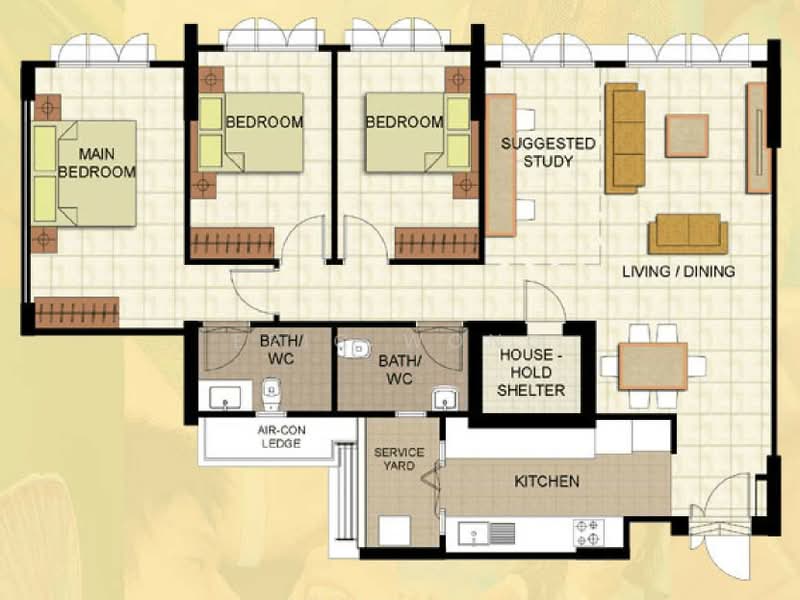 489C Choa Chu Kang Avenue 5, 489C Choa Chu Kang Avenue 5, 3 Bedrooms, 1,216 sqft, HDB Flat For Sale, by Eric Wong, 500188674 - PropertyGuru.com.sg