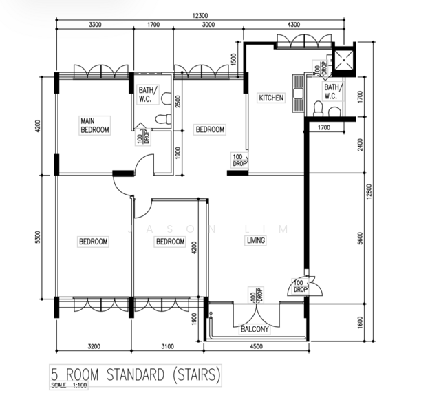 101 Ang Mo Kio Avenue 3, 101 Ang Mo Kio Avenue 3, 3 Bedrooms, 1,260 sqft, HDB Flat For Sale, by Jason Lim, 500188687 - PropertyGuru.com.sg