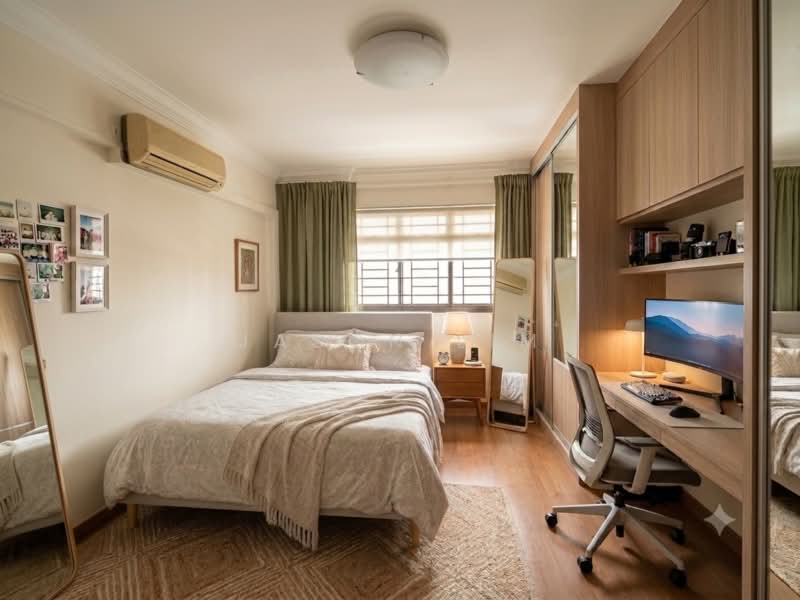 101 Ang Mo Kio Avenue 3, 101 Ang Mo Kio Avenue 3, 3 Bedrooms, 1,260 sqft, HDB Flat For Sale, by Jason Lim, 500188687 - Bedroom - PropertyGuru.com.sg