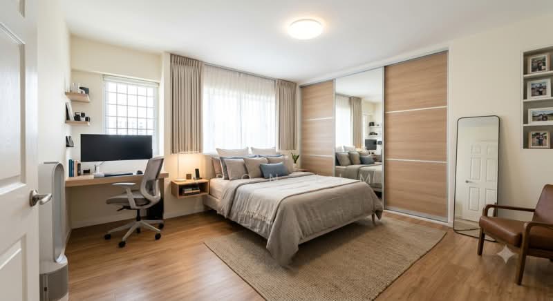 101 Ang Mo Kio Avenue 3, 101 Ang Mo Kio Avenue 3, 3 Bedrooms, 1,260 sqft, HDB Flat For Sale, by Jason Lim, 500188687 - Bedroom - PropertyGuru.com.sg