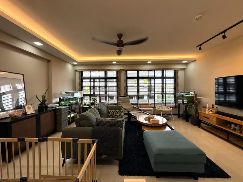 609A Tampines North Drive 1, 609A Tampines North Drive 1, 3 Bedrooms, 1,216 sqft, HDB Flat For Sale, by George Peng, 500188689 - Living Room - PropertyGuru.com.sg