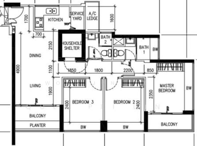 588D Ang Mo Kio Street 52, 588D Ang Mo Kio Street 52, 3 Bedrooms, 980 sqft, HDB Flat For Sale, by Wong Jun Jie, 500188704 - PropertyGuru.com.sg