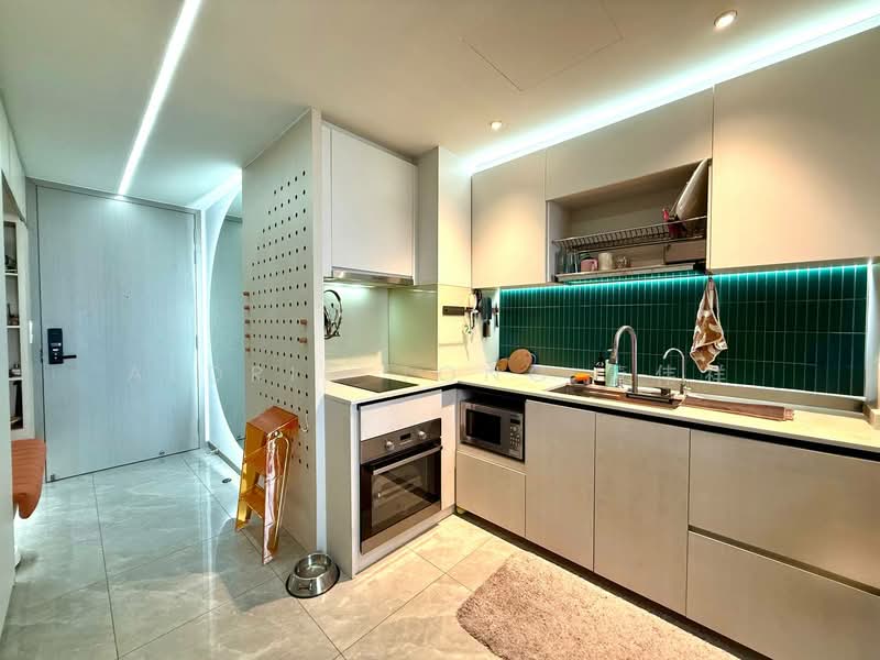 The Garden Residences, 1 Serangoon North View, 2 Bedrooms, 614 sqft, Condominium For Sale, by Aldric Tong 董伟祥, 500188709 - Kitchen - PropertyGuru.com.sg