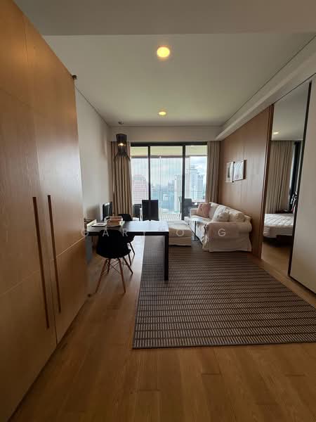 OUE Twin Peaks, 33 Leonie Hill Road, 1 Bedroom, 570 sqft, Condominium For Sale, by Gary Ong, 500188711 - Living Room - PropertyGuru.com.sg