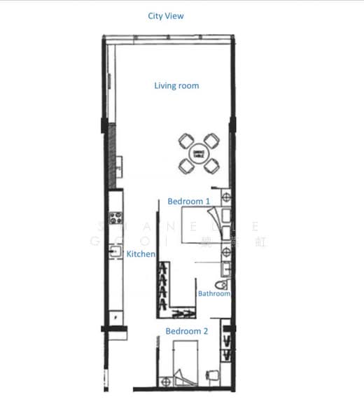 High Street Centre, 1 North Bridge Road, 2 Bedrooms, 786 sqft, Apartment For Rent, by Shanelle Gooi 魏燕虹, 500188712 - PropertyGuru.com.sg