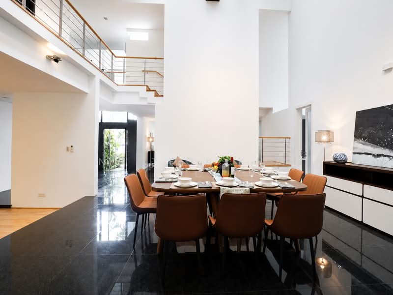One of Raffles Park's Finest, Linden, Sunset Ave, Oriole Cres, 7 Bedrooms, 8,200 sqft, Bungalow House For Sale, by Ang Teck Kuan (Teck), 500188747 - Dining Room - PropertyGuru.com.sg