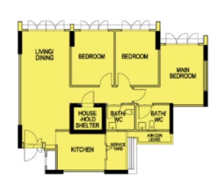 524B Tampines Central 7, 524B Tampines Central 7, 3 Bedrooms, 1,001 sqft, HDB Flat For Sale, by Salihin ., 500188795 - PropertyGuru.com.sg