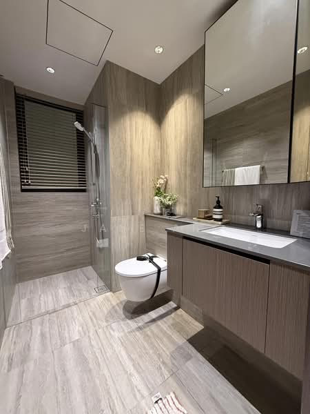 Sora, 73/74/76/78 Yuan Ching Road, 4 Bedrooms, 1,195 sqft, Condominium For Sale, by Jane Ang, 500188796 - Bathroom - PropertyGuru.com.sg