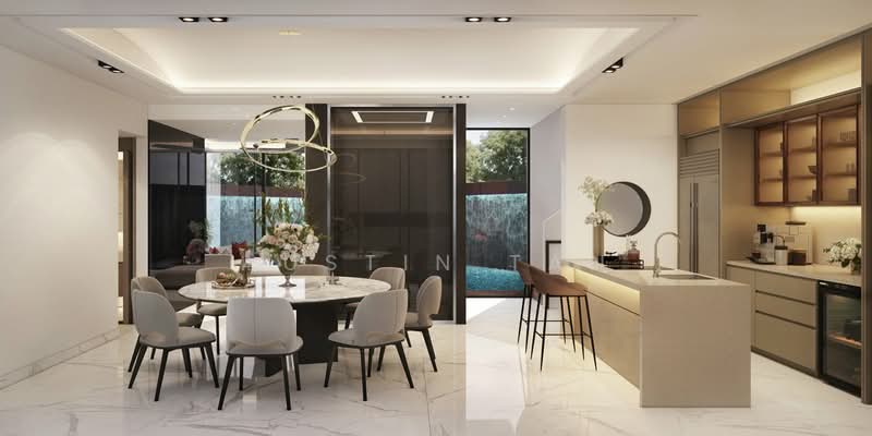 Villas @ Greenbank Park, 50 Greenbank Park, 5 Bedrooms, 5,436 sqft, Semi-Detached House For Sale, by Austin Tan, 500188803 - Kitchen - PropertyGuru.com.sg