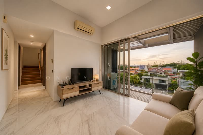The Sorrento, 55 West Coast Road, 2 Bedrooms, 1,259 sqft, Condominium For Sale, by Ong Yi Loong, 500188820 - Living Room (Artist Impression) - PropertyGuru.com.sg