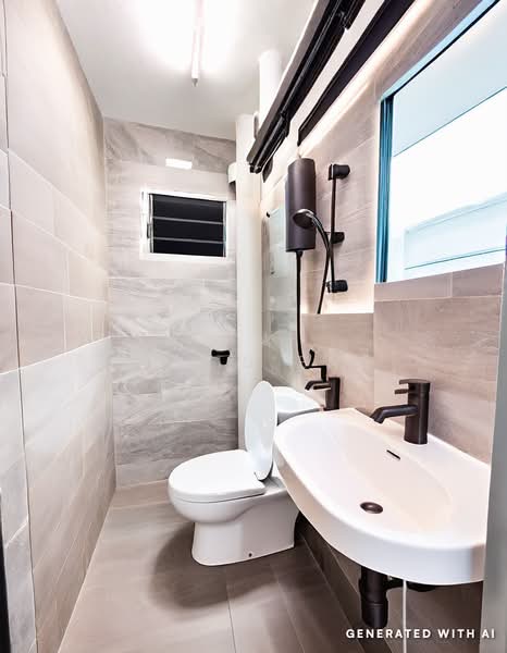 404 Pandan Gardens, 404 Pandan Gardens, 3 Bedrooms, 1,227 sqft, HDB Flat For Sale, by Chris Eng, 500188825 - Bathroom - PropertyGuru.com.sg