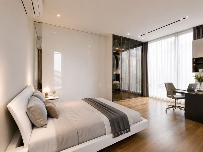 ⭐️RARE BRAND NEW RENOVATED DETACHED @ GOLDHILL GARDENS⭐️1 KM OF ACS & SCGS⭐️NEAR MRT & BUS STOPS⭐️, Goldhill Avenue Barker Mount Rosie Chancery Gentle Gilstead Buckley Merlimau Dyson Tan Sim Boh Bo Seng Asimont Balmoral Stevens Robin Fernhill Lewis Margoliouth Trevose Berrima Harlyn Dalkeith Narooma Camborne Kheam Hock Merryn Tempua Unggas Bahasa, 6 Bedrooms, 8,500 sqft, Detached House For Sale, by Damian Tan 陈係赈, 500188828 - Bedroom - PropertyGuru.com.sg