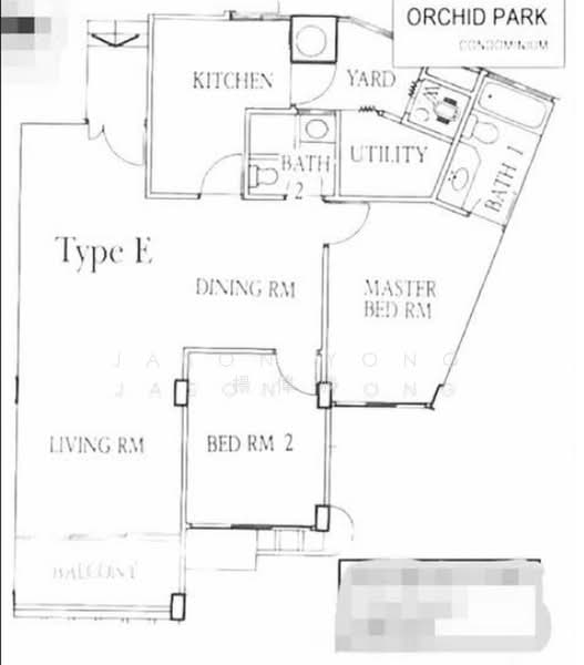 Orchid Park Condominium, 87 Yishun Street 81, 2 Bedrooms, 958 sqft, Condominium For Sale, by Jason Yong 楊偉勝, 500188839 - PropertyGuru.com.sg