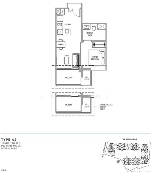 Verdale, 10 De Souza Avenue, 1 Bedroom, 463 sqft, Condominium For Rent, by Jack Toi, 500188847 - PropertyGuru.com.sg
