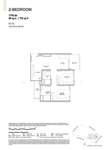 Union Square Residences, 28 Havelock Road,, 2 Bedrooms, 732 sqft, Condominium For Sale, by Murphy Lee, 500188849 - PropertyGuru.com.sg