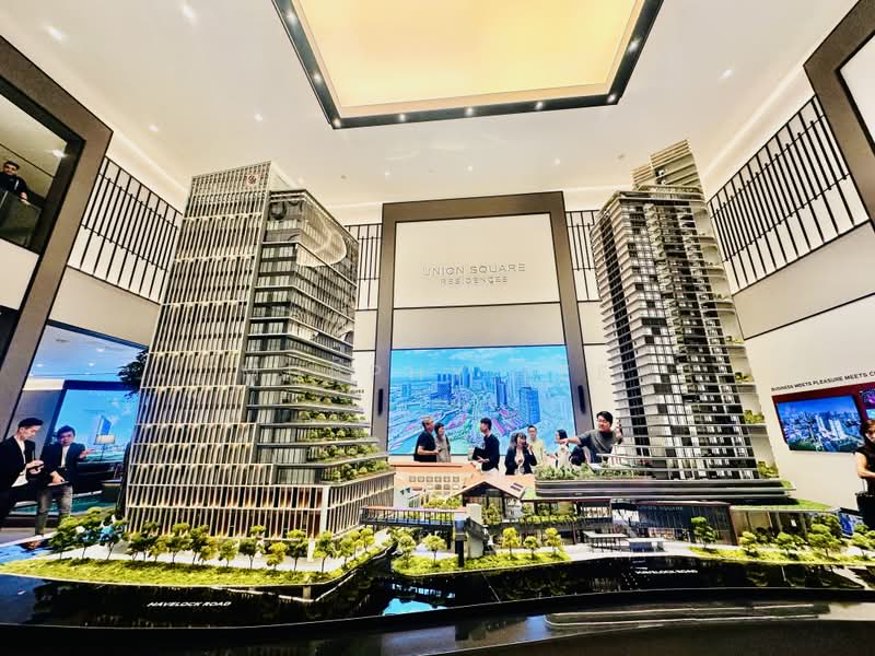 Union Square Residences, 28 Havelock Road,, 3 Bedrooms, 1,066 sqft, Condominium For Sale, by Murphy Lee, 500188849 - Exterior - PropertyGuru.com.sg