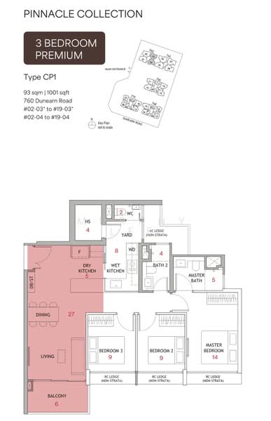 Dunearn House, 760 Dunearn Road, 3 Bedrooms, 1,001 sqft, Condominium For Sale, by Murphy Lee, 500188853 - PropertyGuru.com.sg