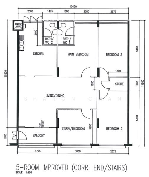 504 Hougang Avenue 8, 504 Hougang Avenue 8, 3 Bedrooms, 1,302 sqft, HDB Flat For Rent, by Sharon Chan, 500188904 - PropertyGuru.com.sg