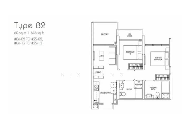 Parc Riviera, 101 West Coast Vale, 2 Bedrooms, 646 sqft, Condominium For Sale, by Nix Deng, 500188959 - PropertyGuru.com.sg