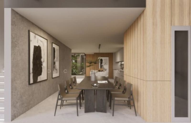 Rare Brand New 6 Storey Modern Luxury Living ☎️DICKSON 94.88.40.80, Jalan Usaha, Jalan Kemaman, Jalan Senang, Jalan Haji Alias, Jalan Anggerek, Jalan Daud, Jalan Ismail, Jalan Pari Burong, Jalan Chempaka Kuning, Jalan Pergam, Jalan Rusa, Jalan Sinar Bulan, Jalan Tua Kong, Jalan Bangsawan, Jalan Jamal, Jalan Limbok, 6 Bedrooms, 7,940 sqft, Corner Terrace For Sale, by Dickson Neo, 500188967 - Dining Room - PropertyGuru.com.sg