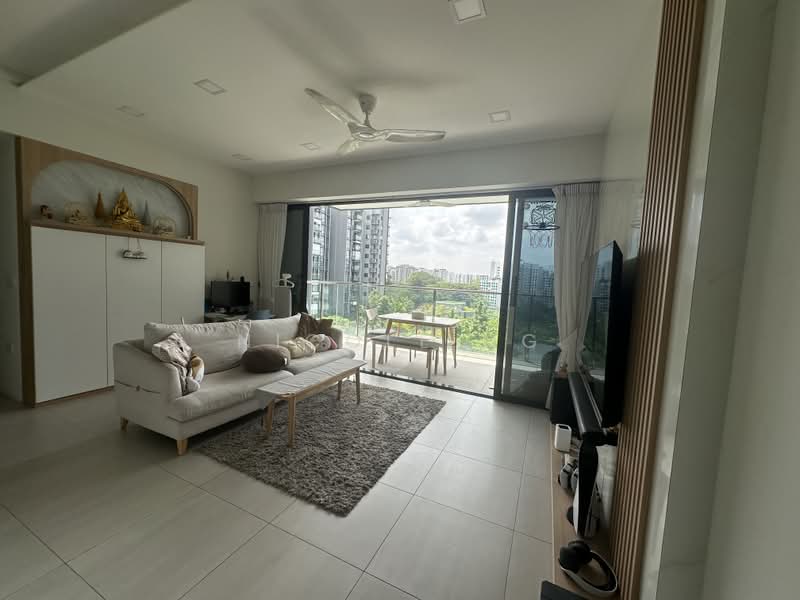 The Woodleigh Residences, Bidadari Park Drive, 3 Bedrooms, 1,119 sqft, Apartment For Rent, by Nicole Ng, 500189057 - Living Room - PropertyGuru.com.sg