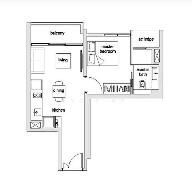 The Panorama, 8 Ang Mo Kio Ave 2, 1 Bedroom, 474 sqft, Condominium For Rent, by Angie Ng, 500189107 - PropertyGuru.com.sg