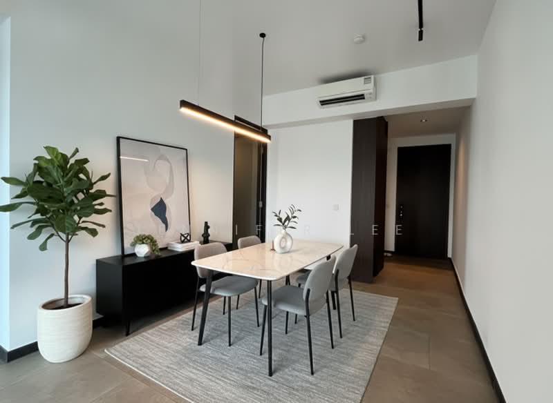 Midtown Modern, 18 Tan Quee Lan Street, 3 Bedrooms, 1,066 sqft, Condominium For Sale, by Jennifer Lee, 500189126 - Artist Impression of the Dining Area - PropertyGuru.com.sg
