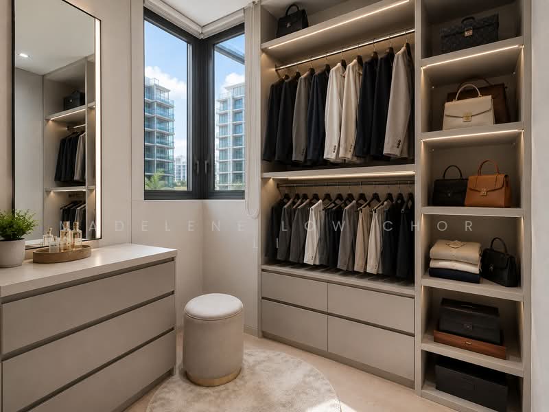 JadeScape, 314 Shunfu Road, 4 Bedrooms, 1,259 sqft, Condominium For Sale, by Madelene Low Chor Li, 500189128 - Walk in wardrobe (Idea) - PropertyGuru.com.sg