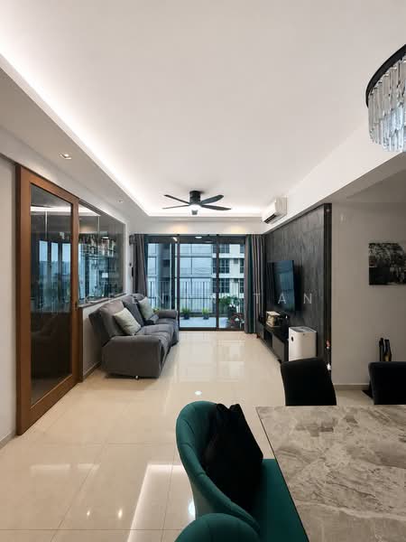 Rivercove Residences EC, 20 Anchorvale Ln, 3 Bedrooms, 1,076 sqft, Condominium For Sale, by Keenan Tan, 500189153 - Living Room - PropertyGuru.com.sg