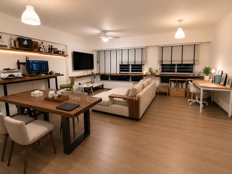377A Hougang Street 32, 377A Hougang Street 32, 3 Bedrooms, 1,227 sqft, HDB Flat For Sale, by Heidi Ho, 500189173 - Living Room - PropertyGuru.com.sg