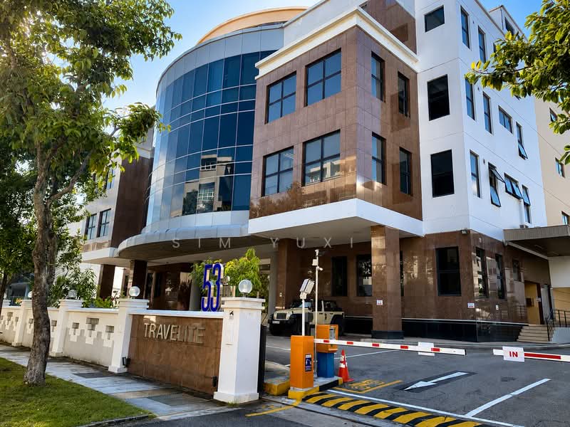 Travelite Building, 53 Ubi Ave 3, 130,531 sqft, Light Industrial (B1) For Sale, by Sim Yuxin, 500189182 - Exterior - CommercialGuru.com.sg