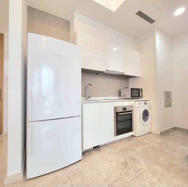 Skyline Residences, 612 Telok Blangah Road, 1 Bedroom, 484 sqft, Condominium For Rent, by Joanne Chong, 500189211 - Kitchen - PropertyGuru.com.sg