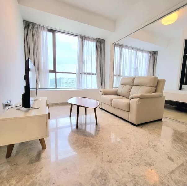 Skyline Residences, 612 Telok Blangah Road, 1 Bedroom, 484 sqft, Condominium For Rent, by Joanne Chong, 500189211 - Living Room - PropertyGuru.com.sg