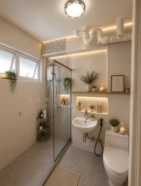 491F Tampines Street 45, 491F Tampines Street 45, 3 Bedrooms, 1,140 sqft, HDB Flat For Sale, by Jerry Phua Junhao, 500189258 - Bathroom - PropertyGuru.com.sg