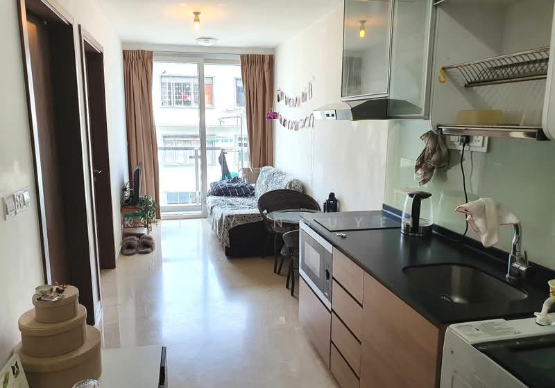 Le Regal, 340 Geylang Road, 1 Bedroom, 366 sqft, Apartment For Rent, by Kathy Nguyen, 500189280 - Living Room - PropertyGuru.com.sg