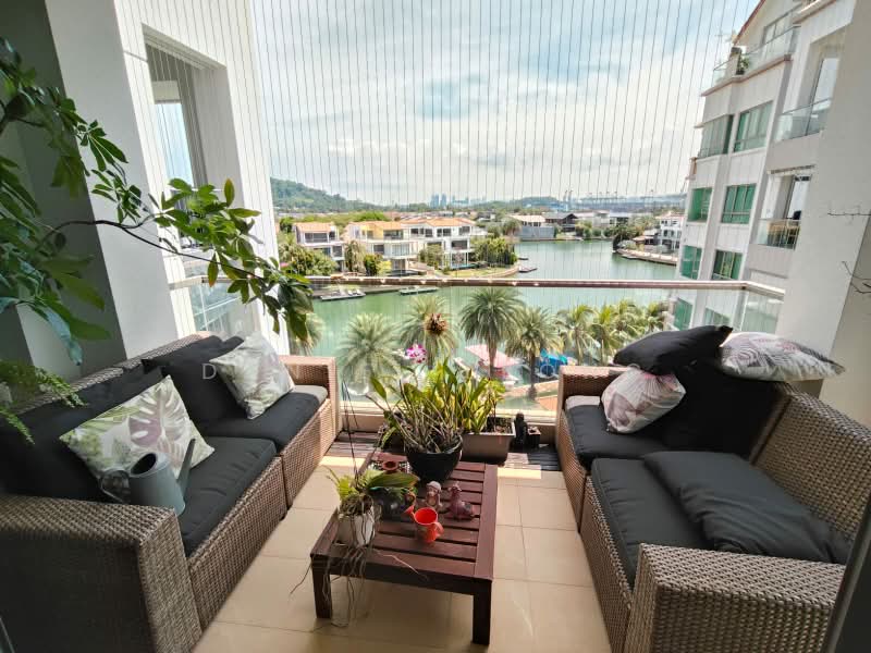 The Berth by the Cove, 210 Ocean Drive, 3 Bedrooms, 1,658 sqft, Condominium For Rent, by Daniel Leong, 500189284 - Balcony - PropertyGuru.com.sg
