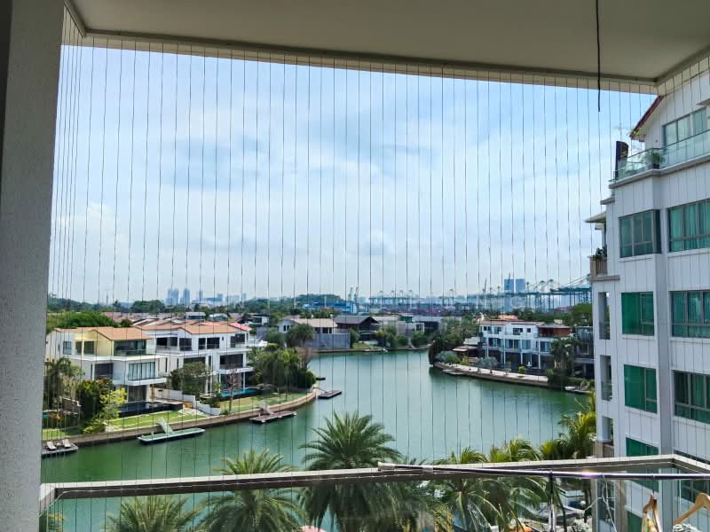The Berth by the Cove, 210 Ocean Drive, 3 Bedrooms, 1,658 sqft, Condominium For Rent, by Daniel Leong, 500189284 - Balcony - PropertyGuru.com.sg