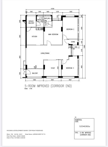 736 Jurong West Street 75, 736 Jurong West Street 75, 3 Bedrooms, 1,431 sqft, HDB Flat For Sale, by Gerald Ho, 500189286 - PropertyGuru.com.sg