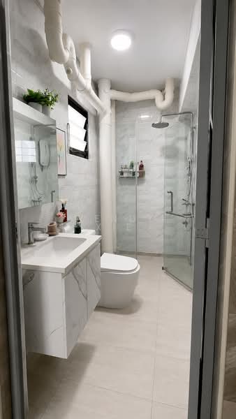 653C Jurong West Street 61, 653C Jurong West Street 61, 3 Bedrooms, 1,184 sqft, HDB Flat For Sale, by Wendy Xie, 500189299 - Bathroom - PropertyGuru.com.sg