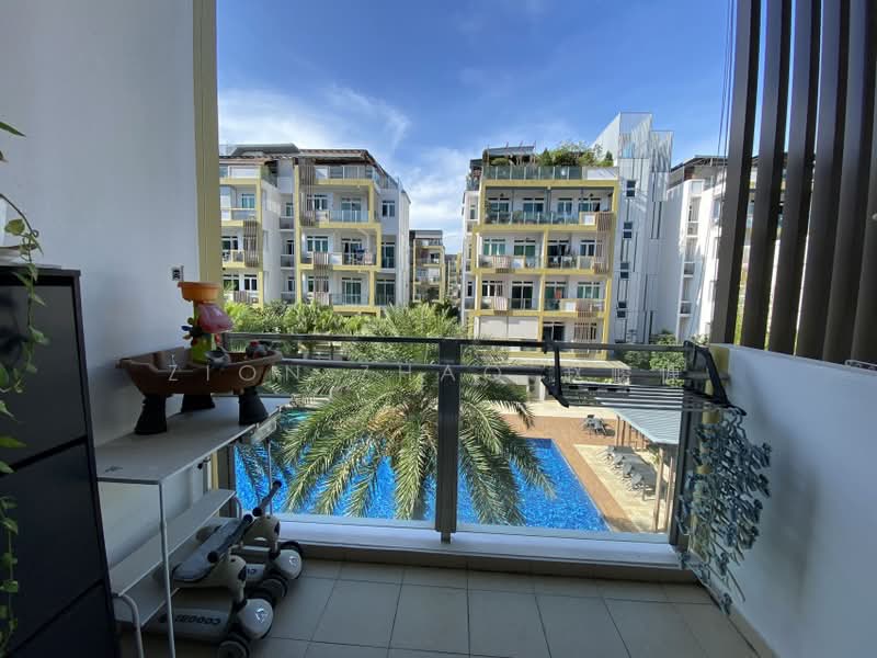 Parc Rosewood, 71 Rosewood Drive, 2 Bedrooms, 603 sqft, Condominium For Rent, by Zion Zhao 赵峻慷, 500189329 - Balcony - PropertyGuru.com.sg