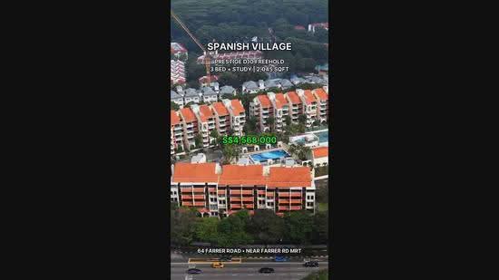 Spanish Village, 64 Farrer Road, Tanglin / Holland / Bukit Timah, 3 Bedrooms, 2,045 sqft, Condominium For Sale, by Mandy Ei ( 梁文欣 ), 500189344 - PropertyGuru.com.sg